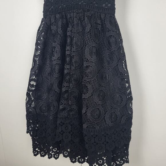 NWT Lovers + Friends x REVOLVE Moon Dance Lace Fit and Flare Mini Dress NWT | S - Picture 7 of 11